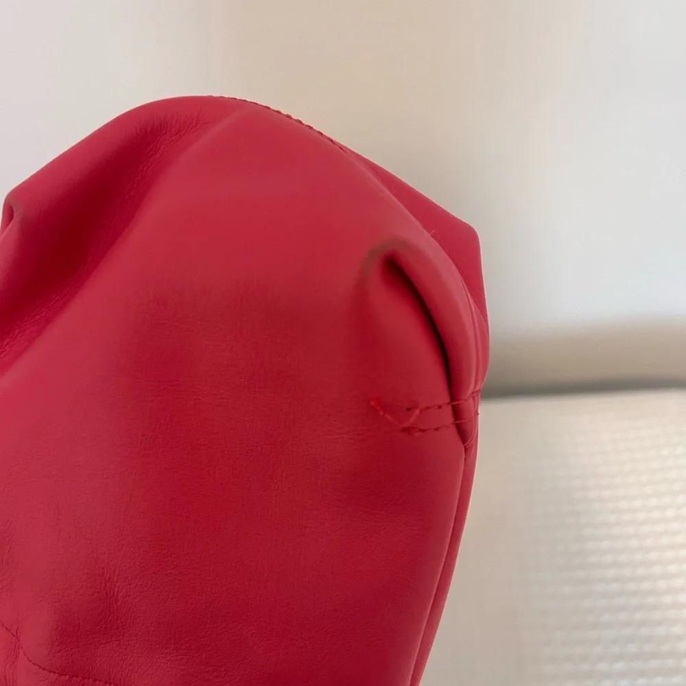 J. Crew Vibrant Pink Leather Mini Bag